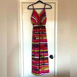Multicolor maxi dress